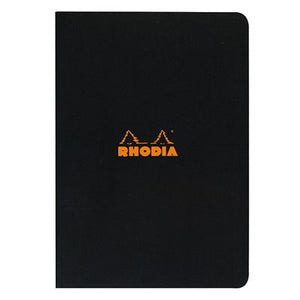 Rhodia - Black Staplebound Notebook