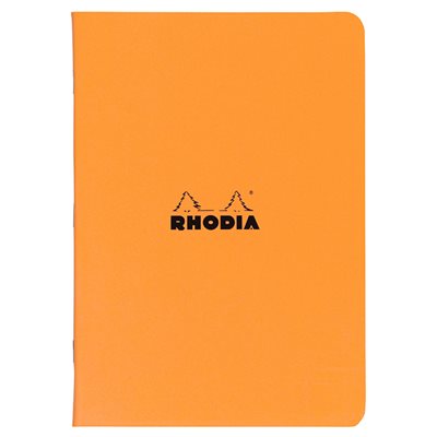 Rhodia - Orange Staplebound Notebook