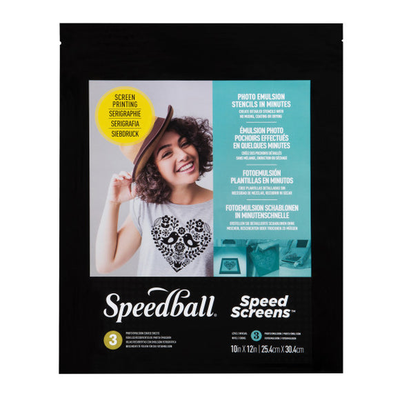 Speedball - Speed Screen Mesh Sheets 3 Pack