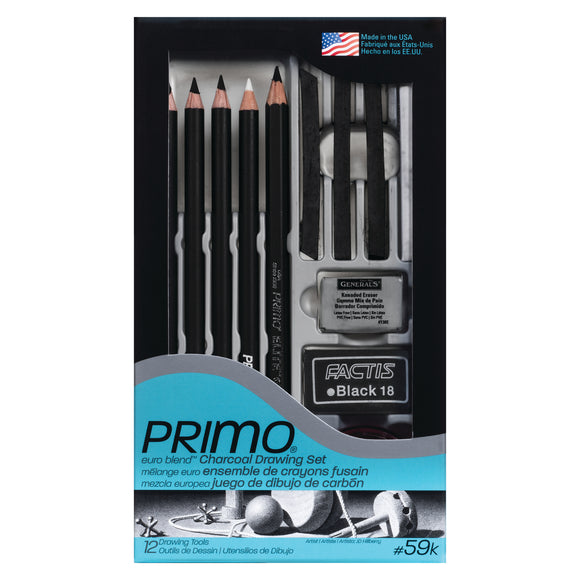 General's - Primo Charcoal Drawing Set