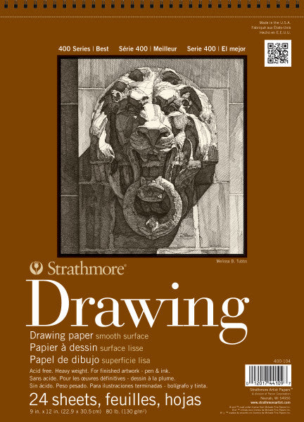 Strathmore - 400 Series Drawing Paper Pad, Smooth Surface
