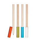 E+M - Wooden Stick Pen Ballpoint Pen Refills