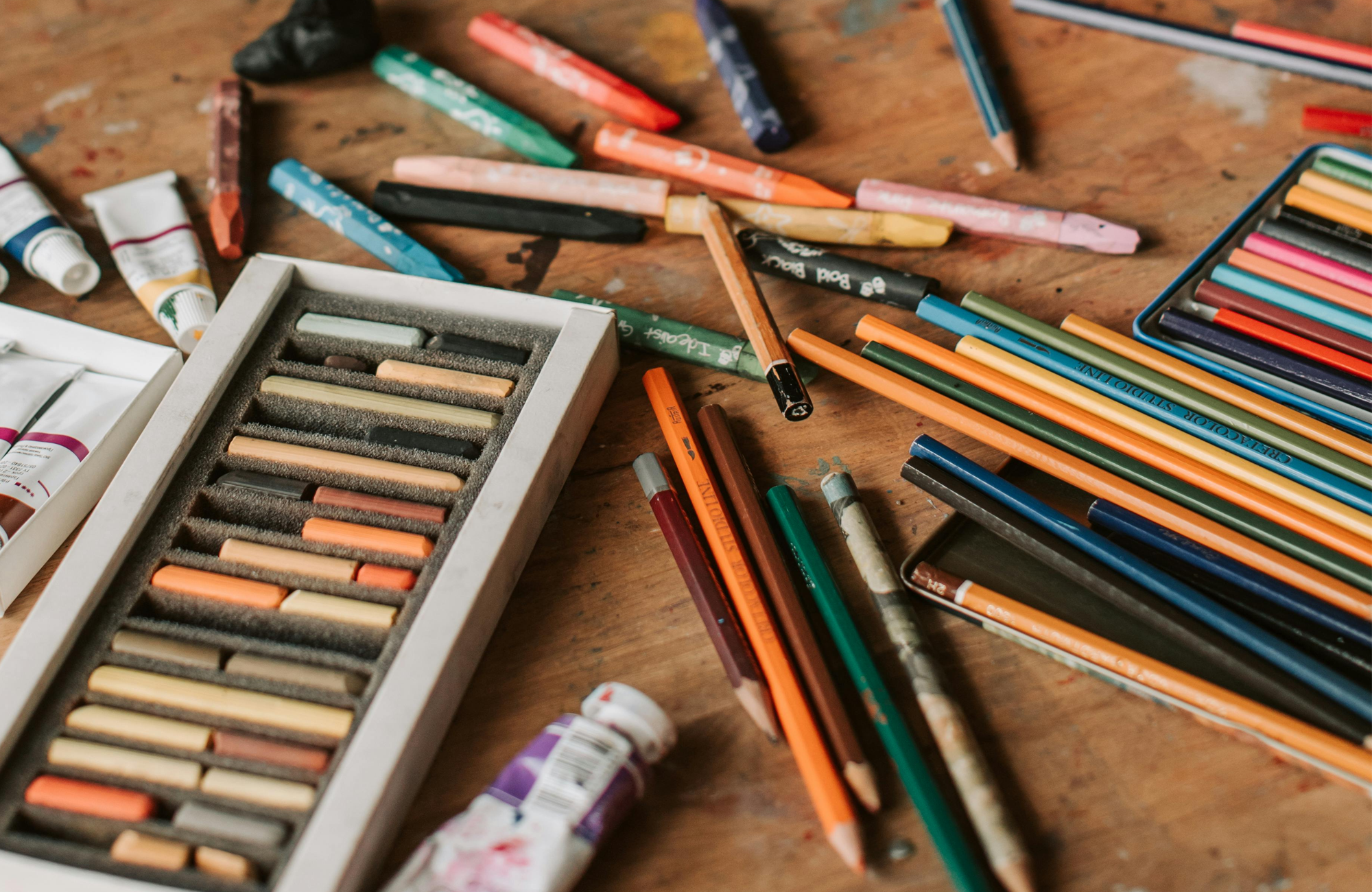 Coloured Pencils & Pastels