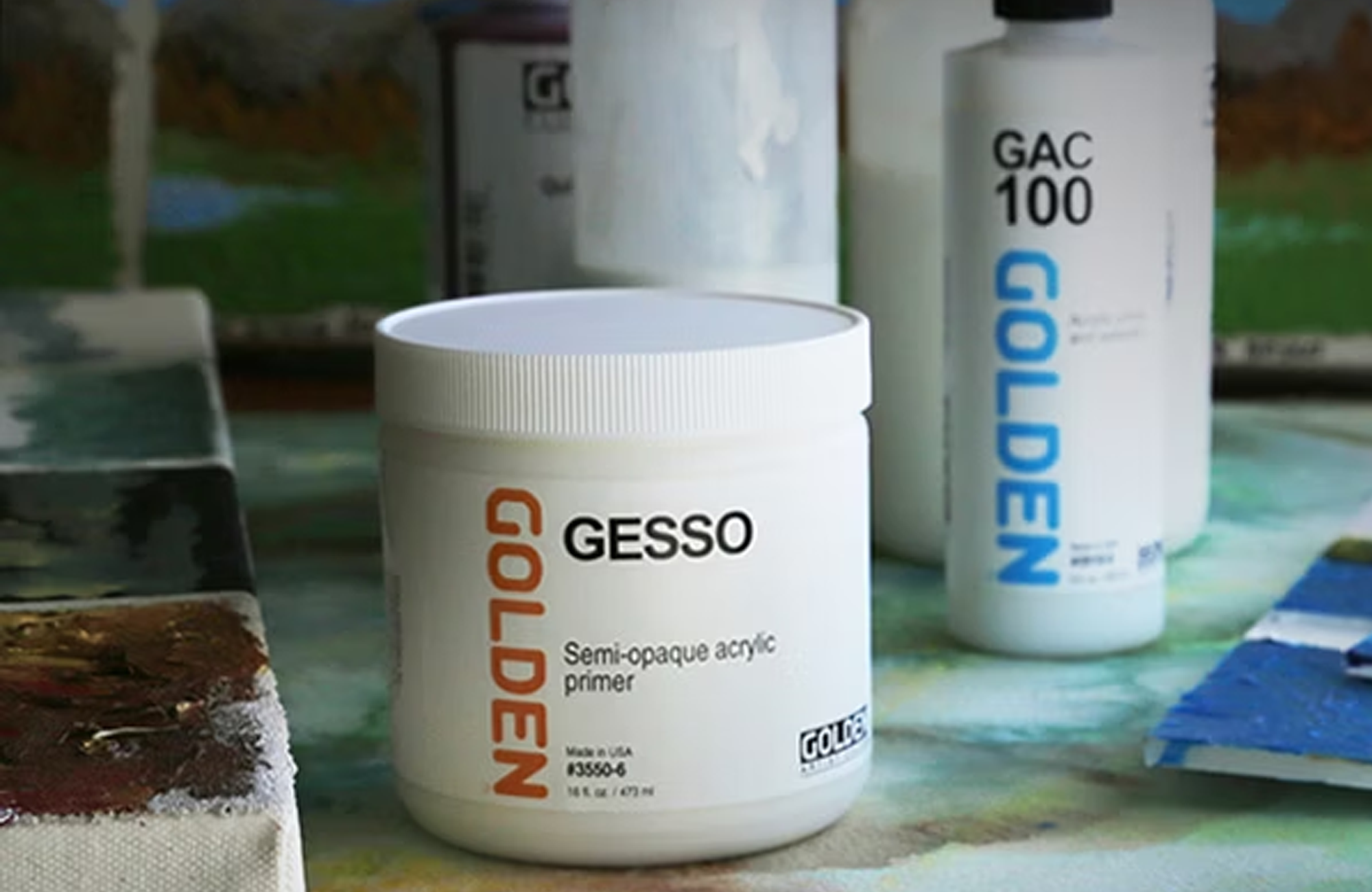 Varnish & Gesso