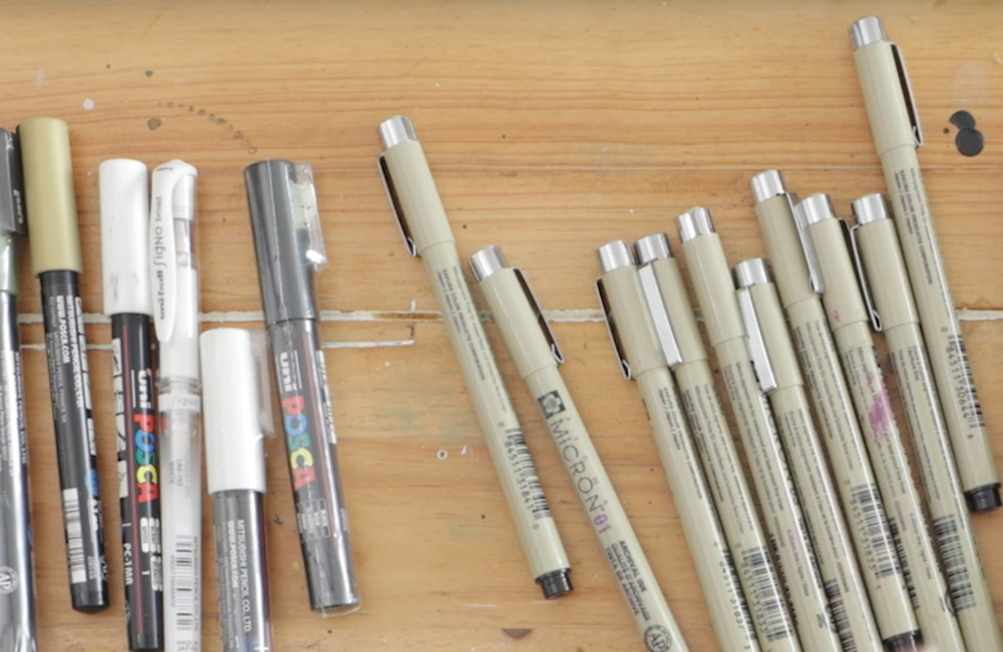 Markers & Fine Liners