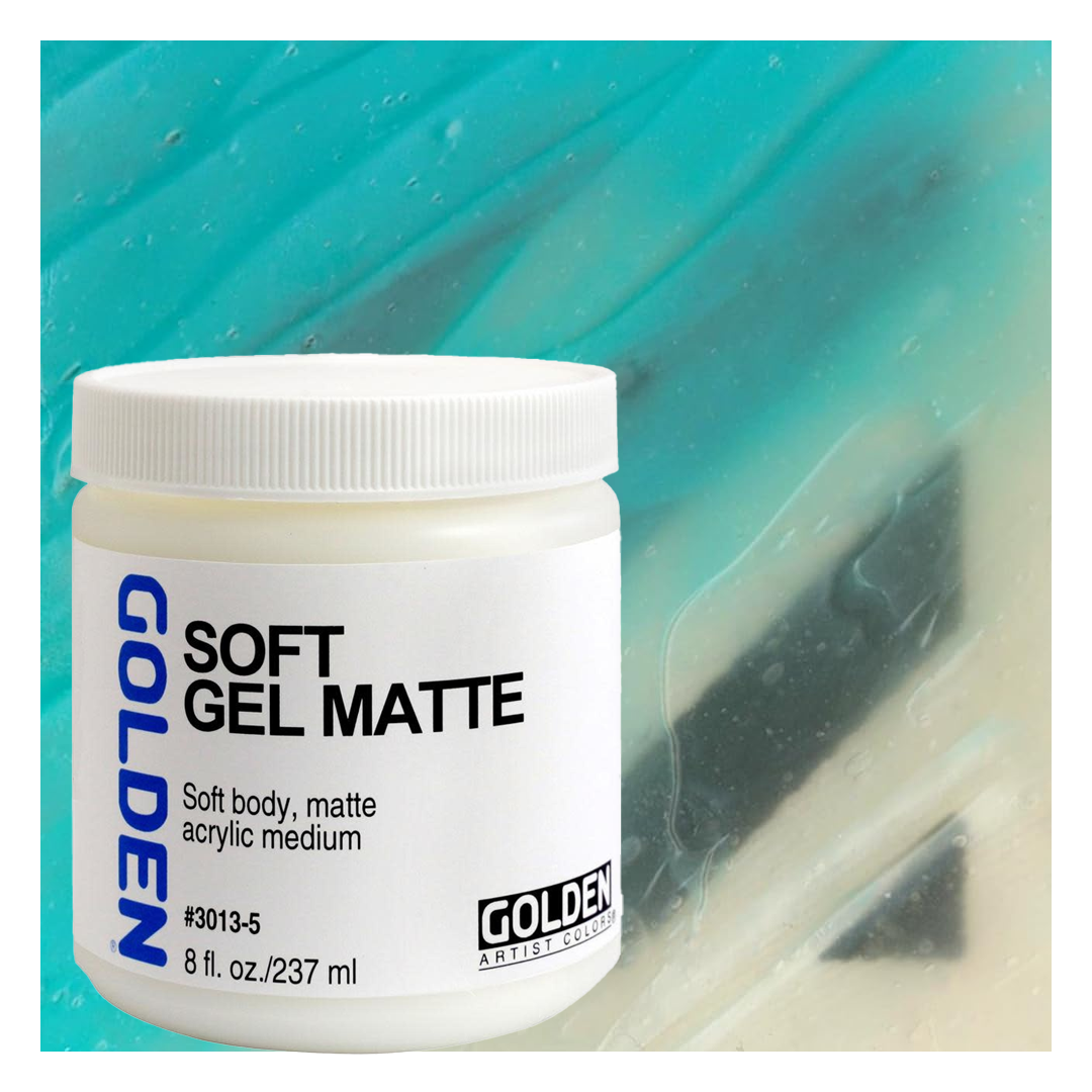 Golden - Médiums acryliques en gel souple