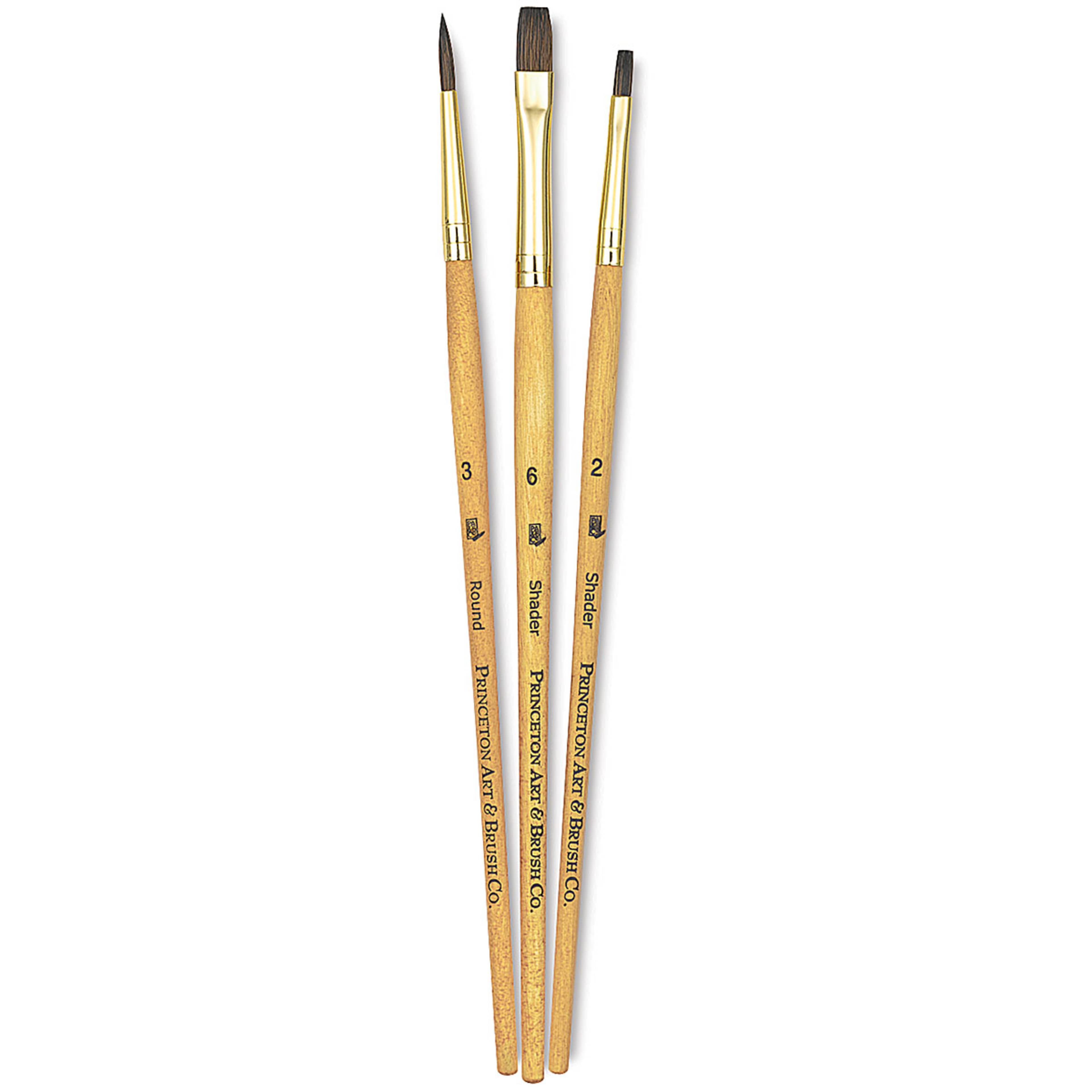 Princeton - Real Value Series - Synthetic Pony & Sable Brush Sets