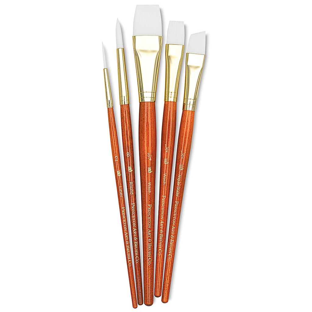Princeton - Real Value Series - Synthetic Taklon Brush Sets