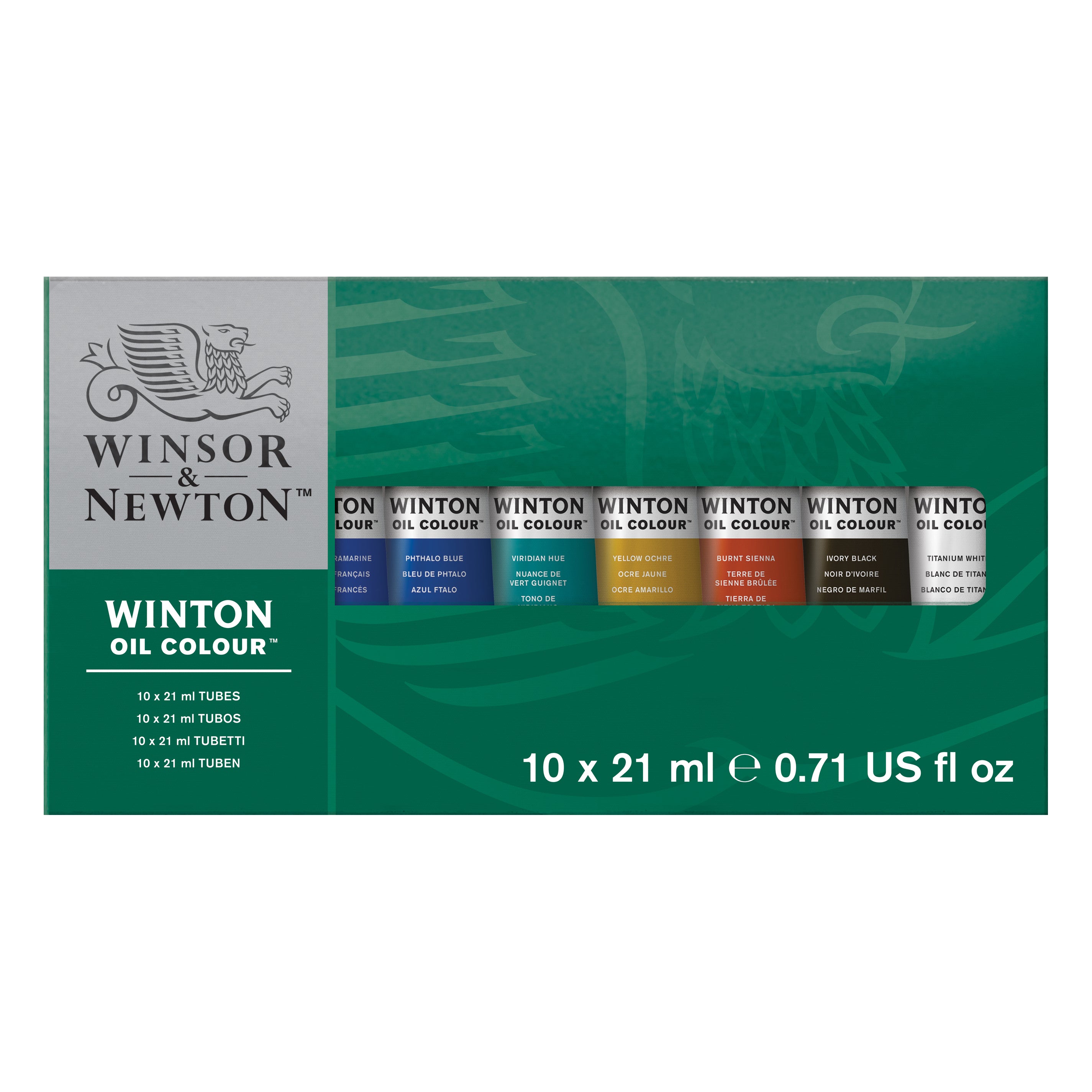 Winsor &amp; Newton - Coffrets de couleurs à l'huile de base Winton