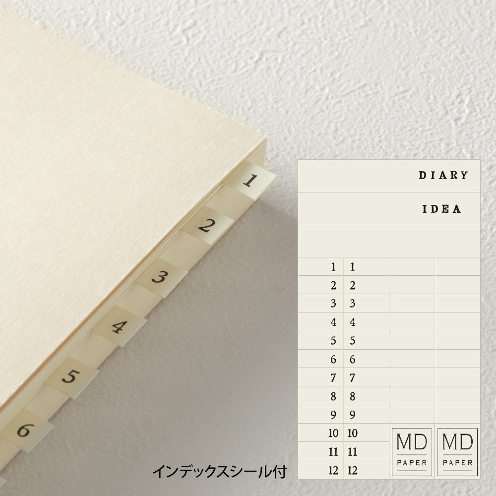 Midori - MD Codex 1 Day 1 Page Journal - Blank (A5)