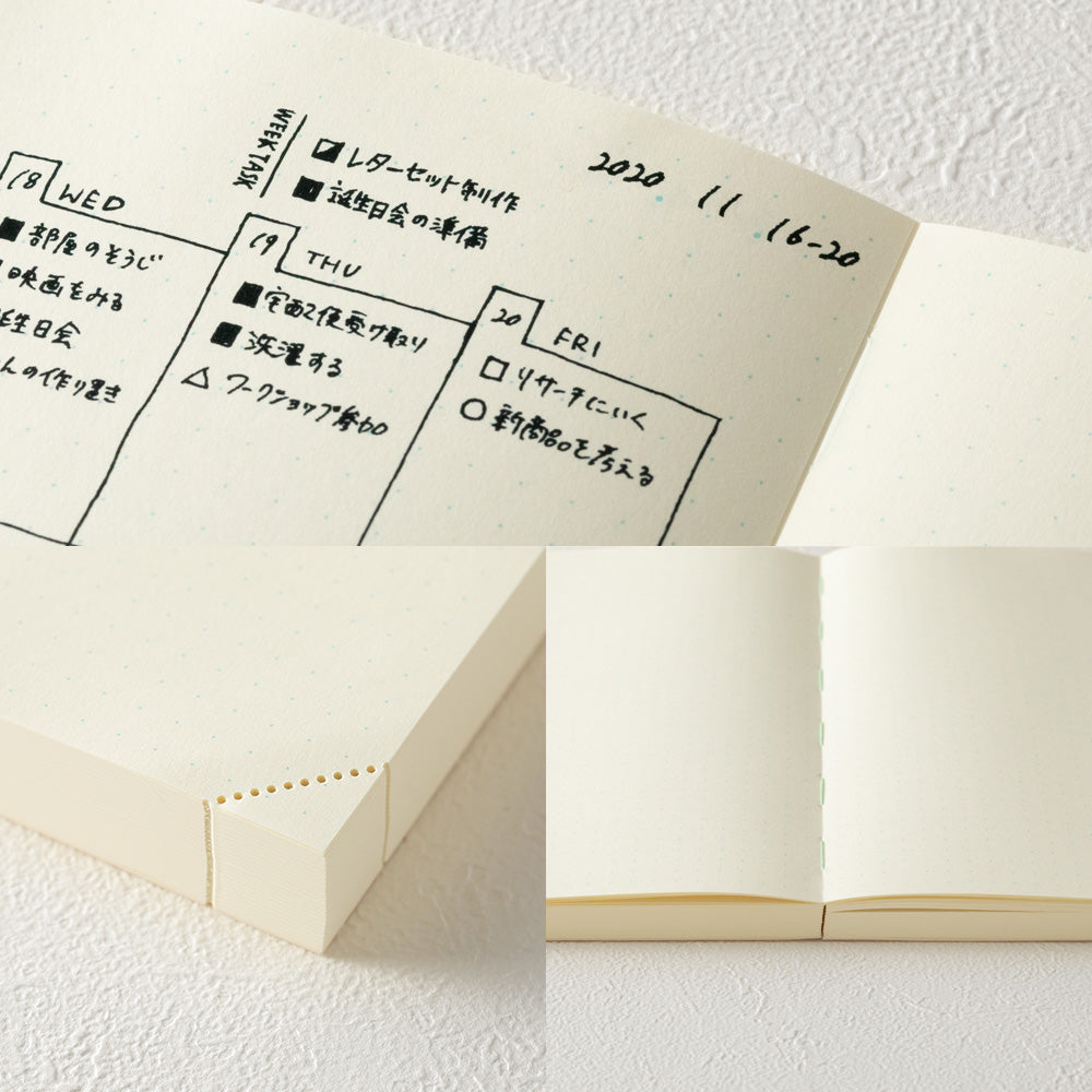 Midori - MD Codex 1 Day 1 Page Journal - Dot Grid (A5)