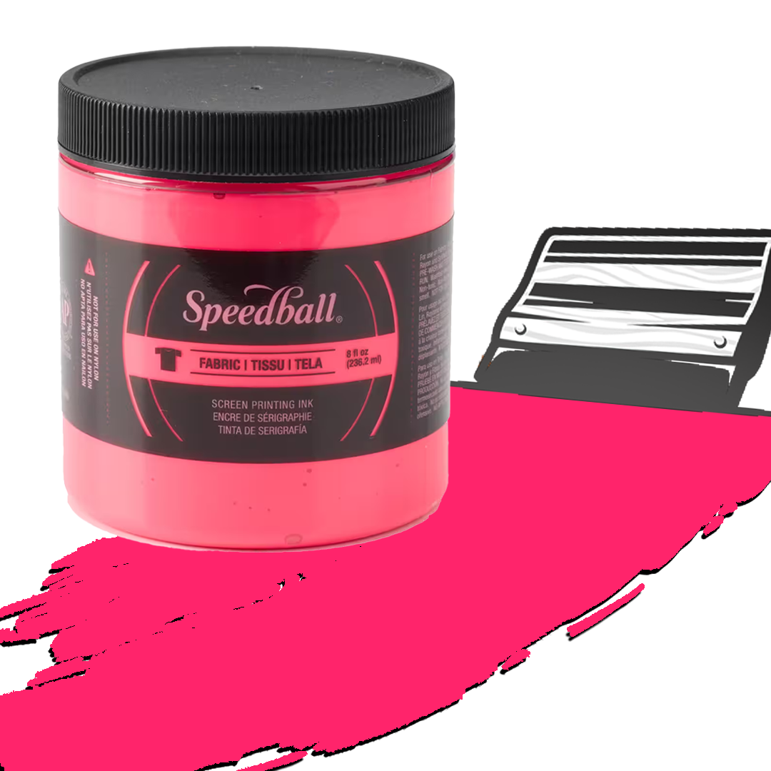 Speedball - Encres pour sérigraphie textile 237 ml