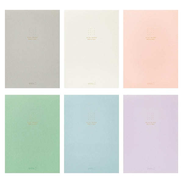 Midori - Bloc de papier quadrillé couleur A5