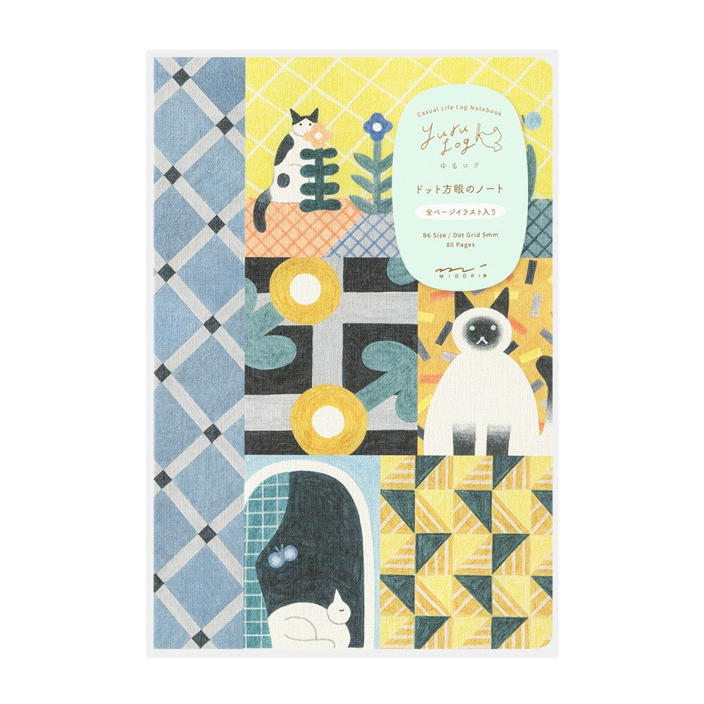 Midori - Yuru Log Book - Cats (B6)