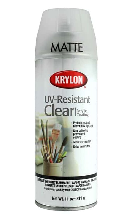 Krylon - Transparent mat résistant aux UV 