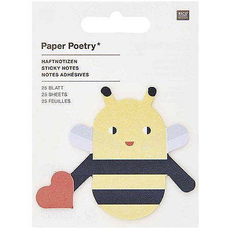 Rico - Bee-Shaped Sticky Notes