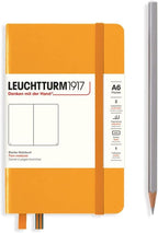 Leuchtturm - Carnet de notes classique à couverture rigide format A6 de poche