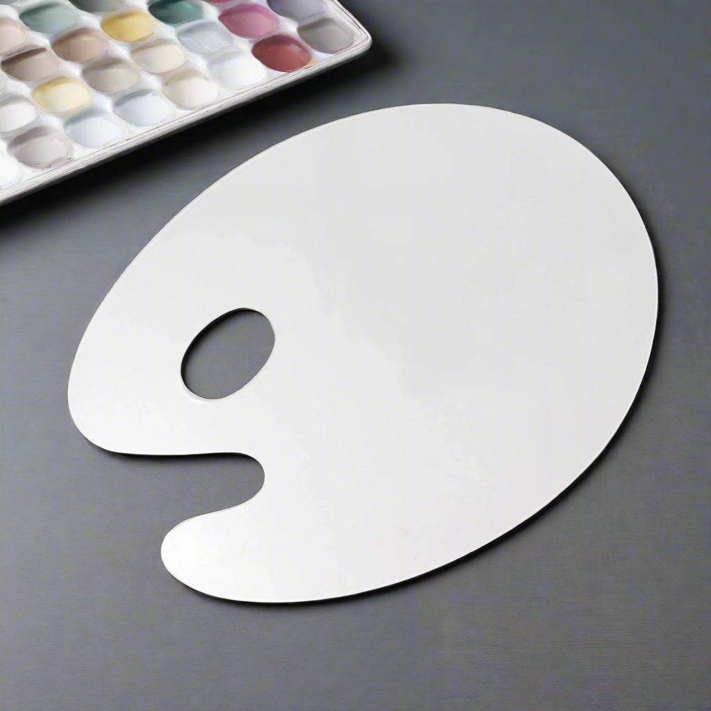 Clear Oval Palette - 9"x12"