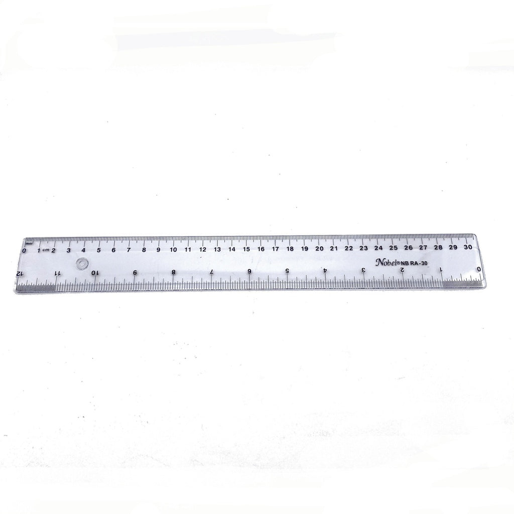 Plastic Clear Ruler 20"