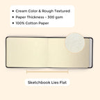 Viviva- Carnet d'aquarelle 300g/m² grain fin (100% coton)