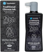 Bouteille d'encre de Chine Sumi - 180ml