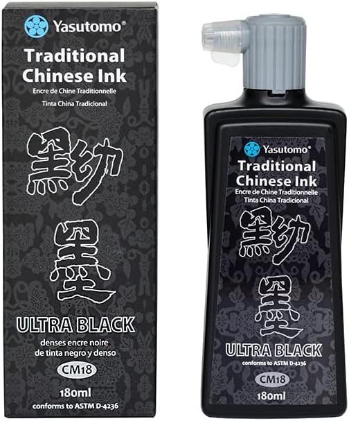 Bouteille d'encre de Chine Sumi - 180ml