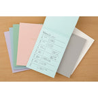 Midori - Bloc de papier quadrillé couleur A5