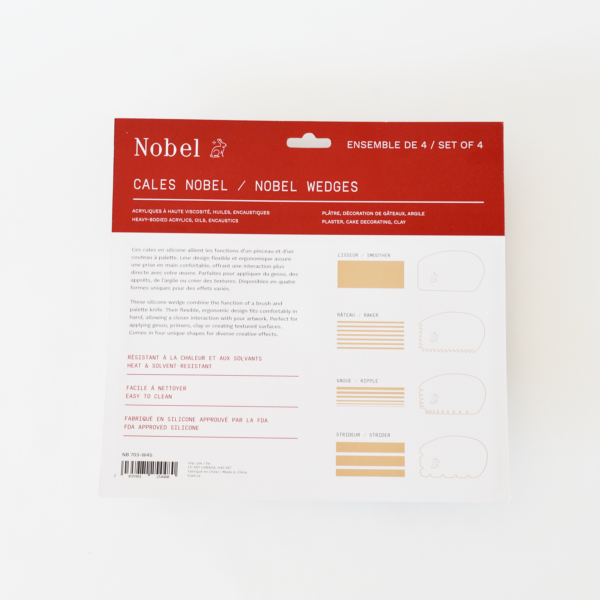 Nobel - Silicone Wedges