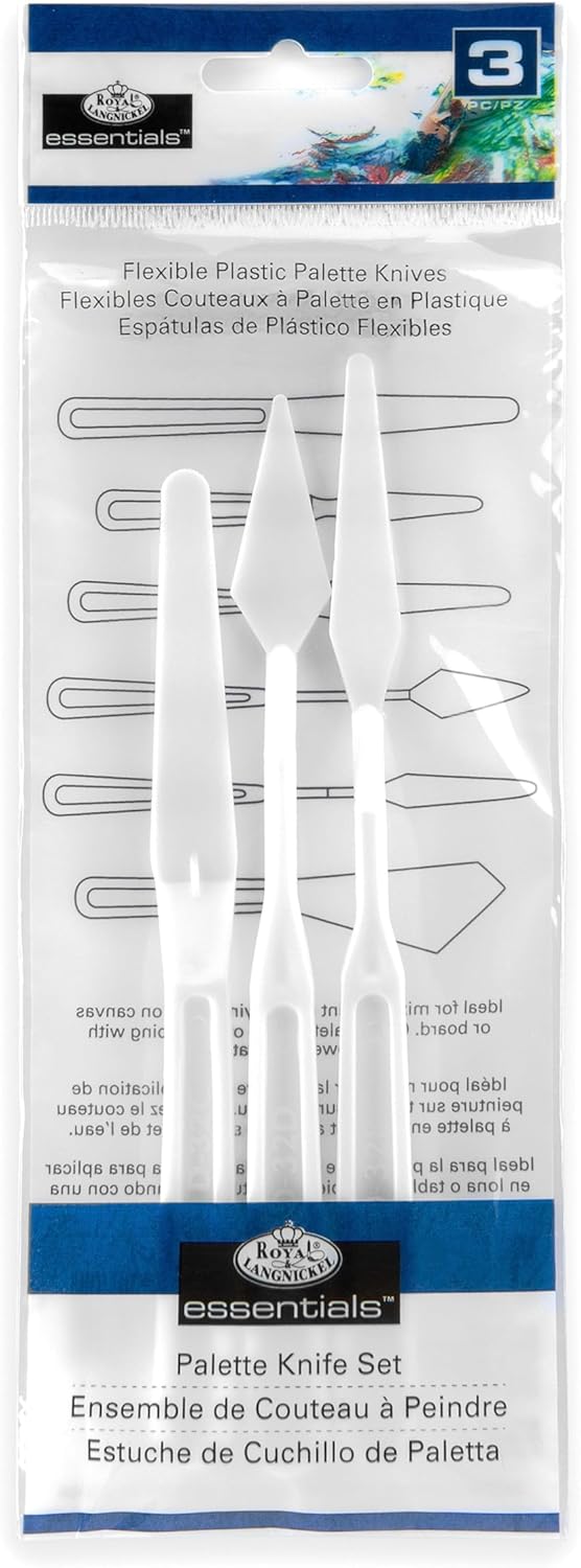 Royal Brush - Plastic Painting Knives - 3pk
