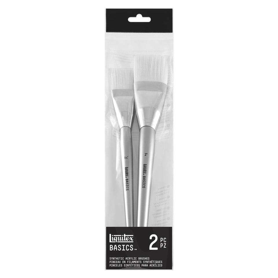 Liquitex Basics - Extra-Large Brush Set 2pcs