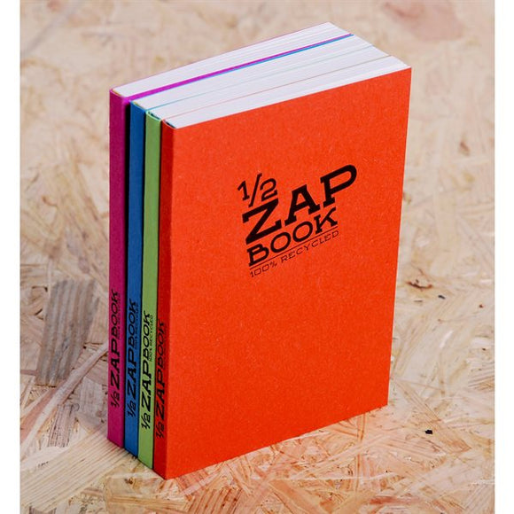 ZAP BOOK A5 SKETCHBOOK BLANK 100% RECYCLED (multiple colours) — by Cla