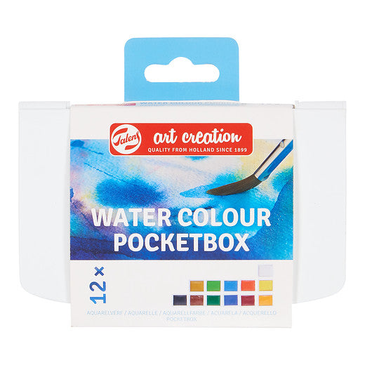 Talens - Art Creation Watercolour Pocket Box (12 Colour Set)