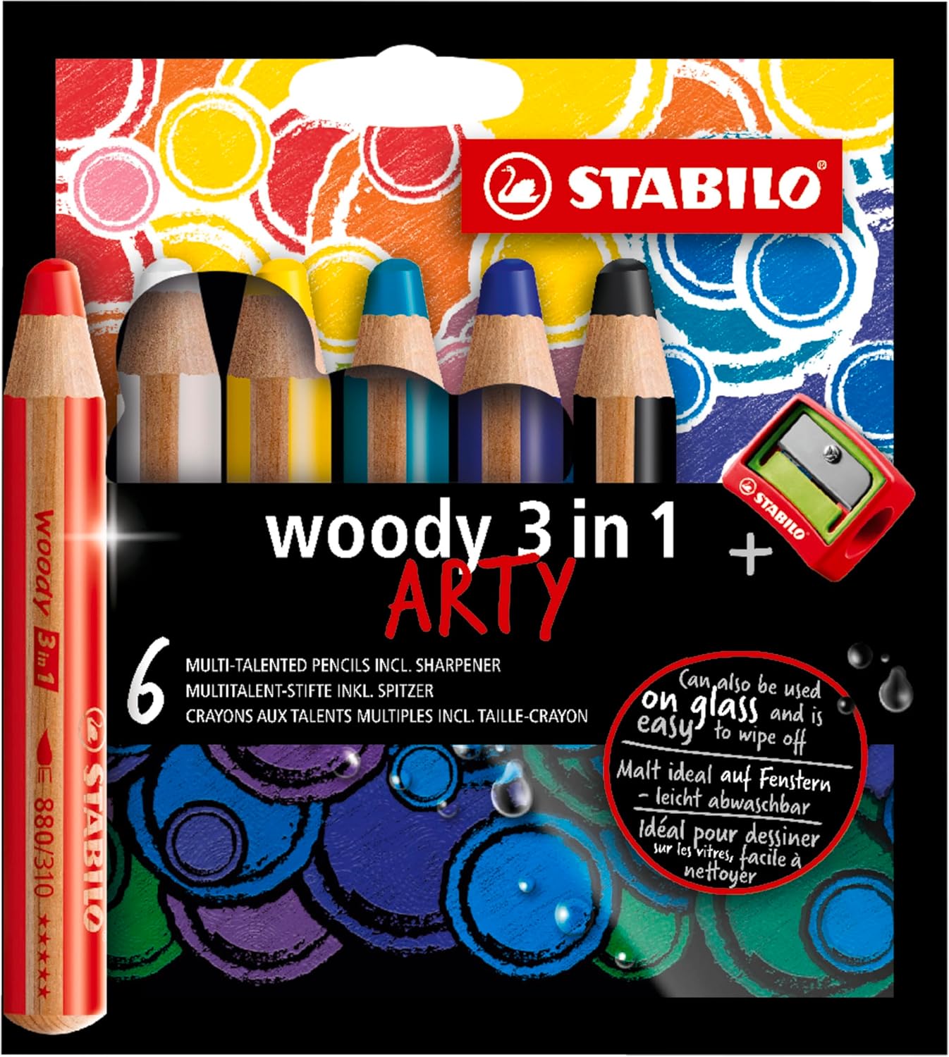 Stabilo - Woody 3 in 1 Pencil Sets