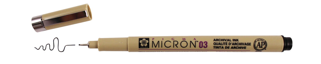 Sakura - Stylos Pigma Micron - Noir