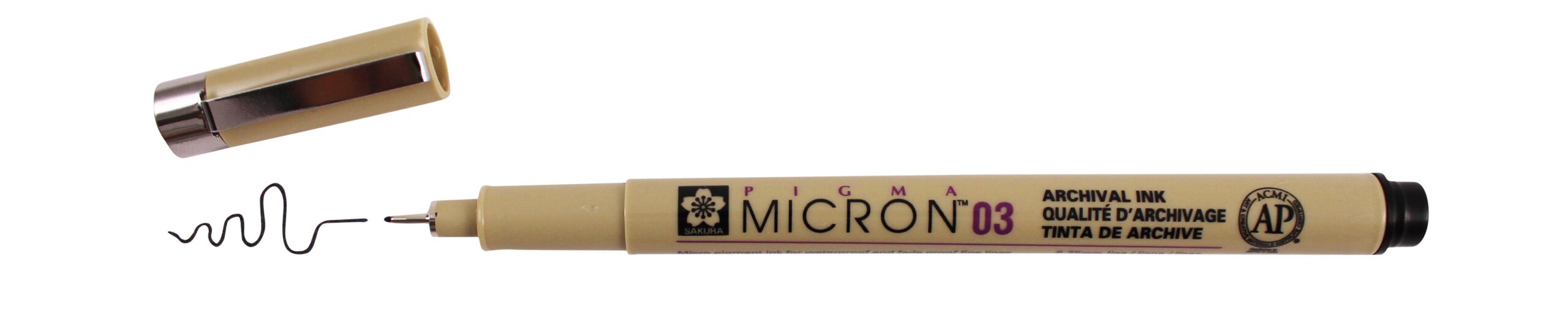 Sakura - Stylos Pigma Micron - Noir