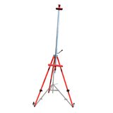 FC Art - 51" Red Italian Tripod Easel