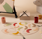Clear Oval Palette - 9"x12"