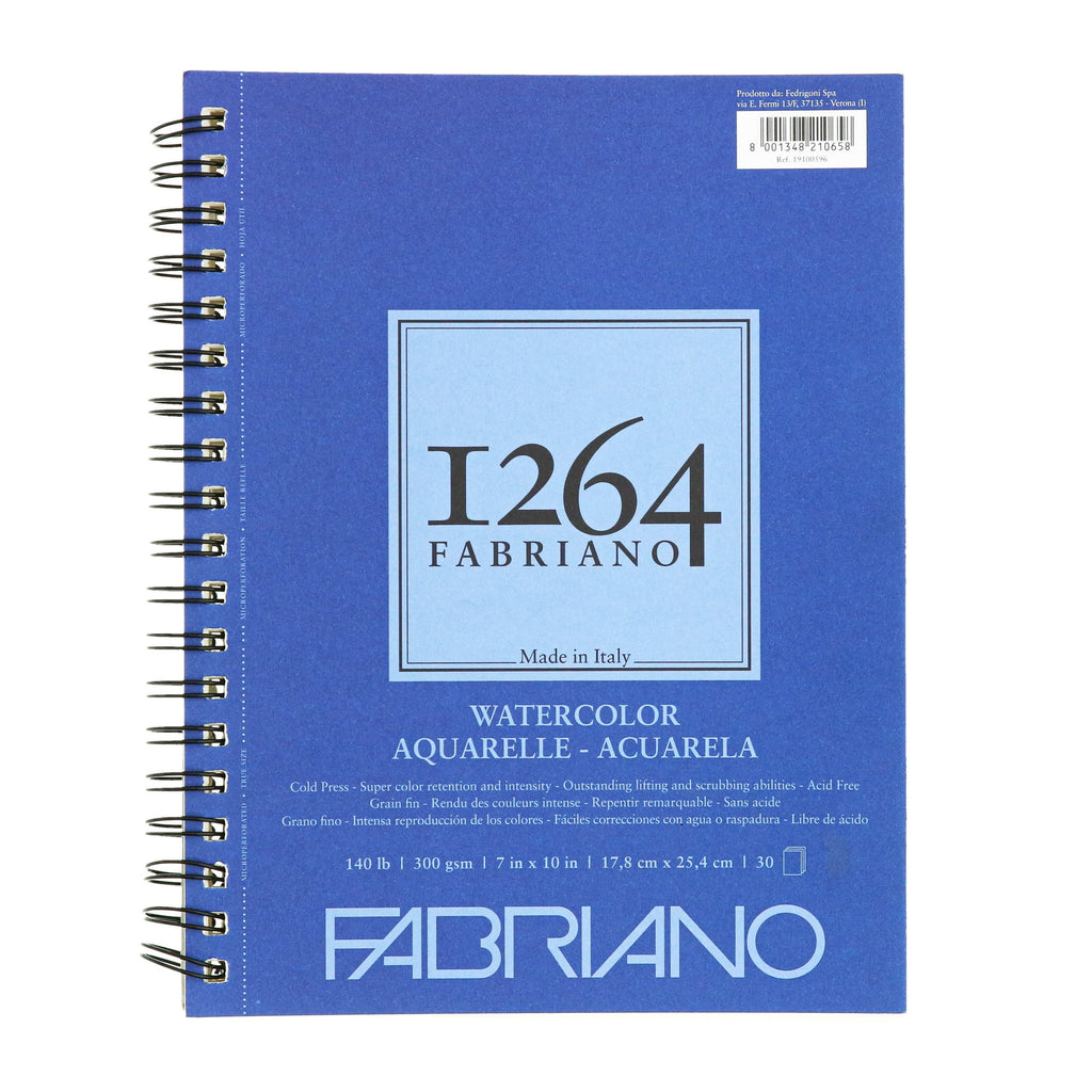 Fabriano 1264 - Watercolour Pads (Wire Bound)