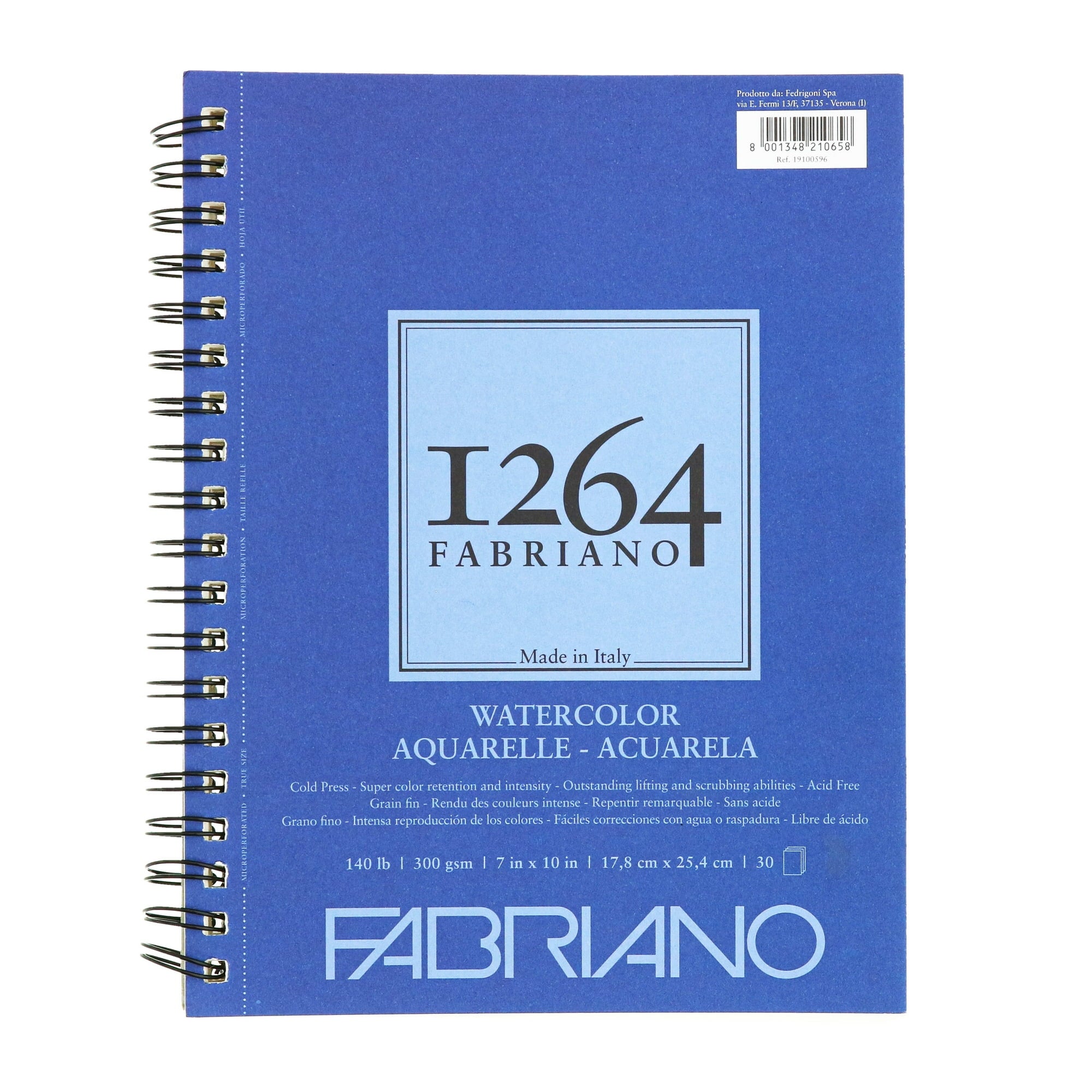 Fabriano 1264 - Watercolour Pads (Wire Bound)