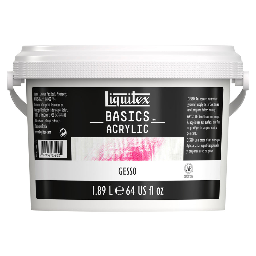Liquitex Basics - Acrylic Gesso - White