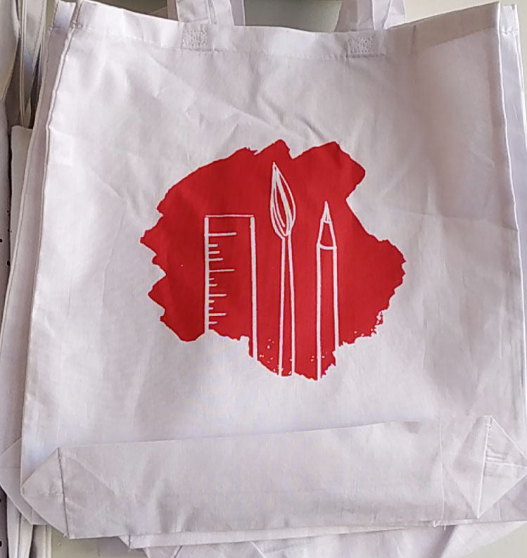 Handprinted Tote Bags