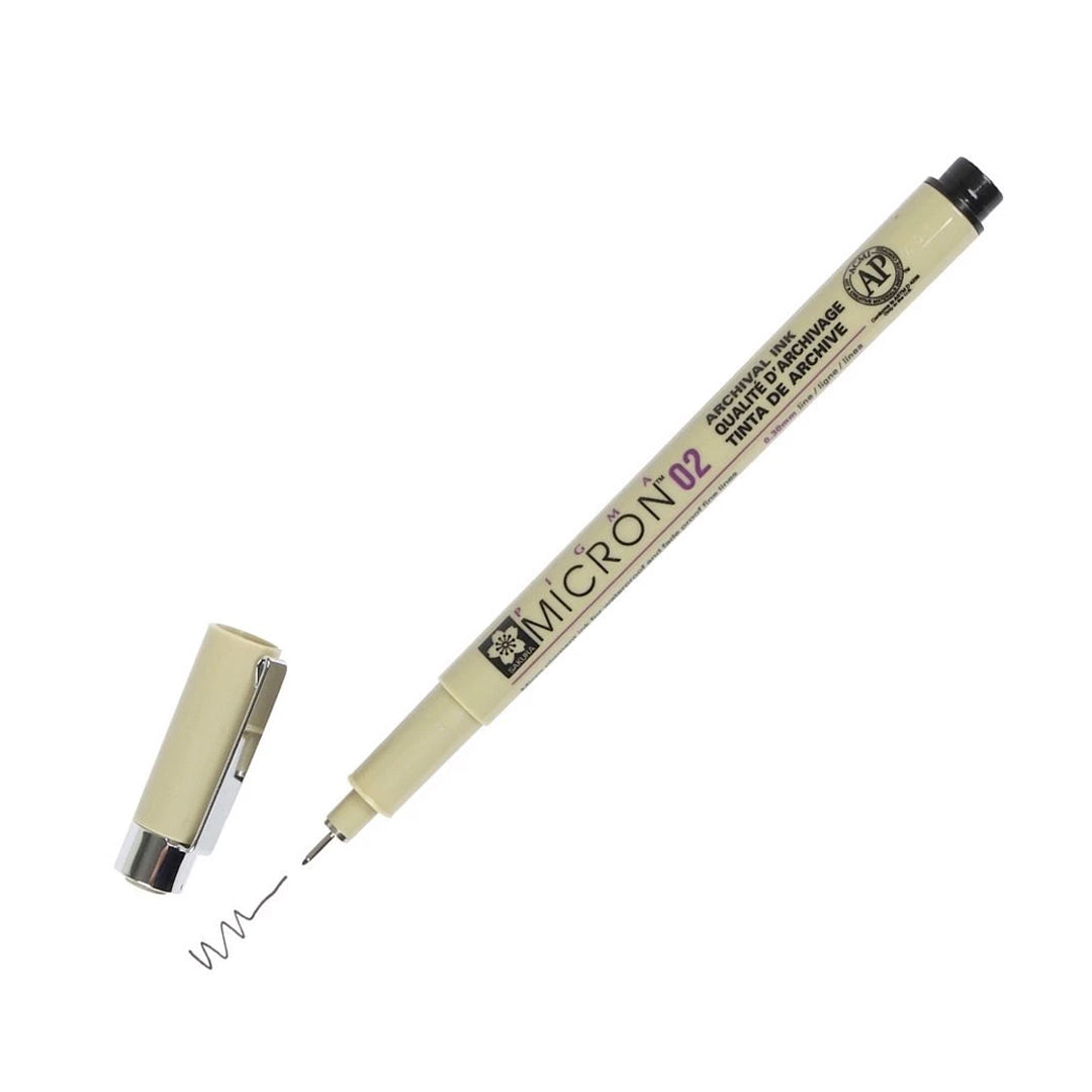 Sakura - Pigma Micron Pens - Black