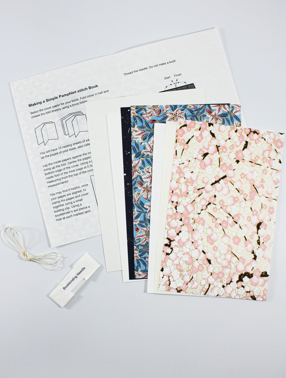Hōsho-gami Book Binding - Pamphlet-Stitch Kit