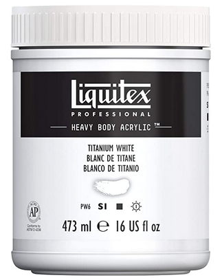 Liquitex - Heavy Body Titanium White 16 oz
