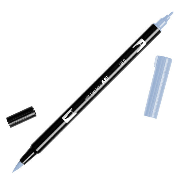 Tombow - Dual Brush Pen Art Marker 2/2 (Black, Greys and Colorless)