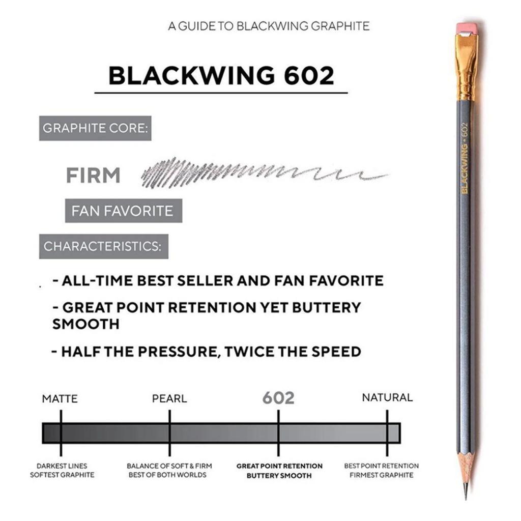 Blackwing - 602 (Firm Graphite) - 12pk
