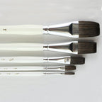 HJ - Pinceaux plats Camel 