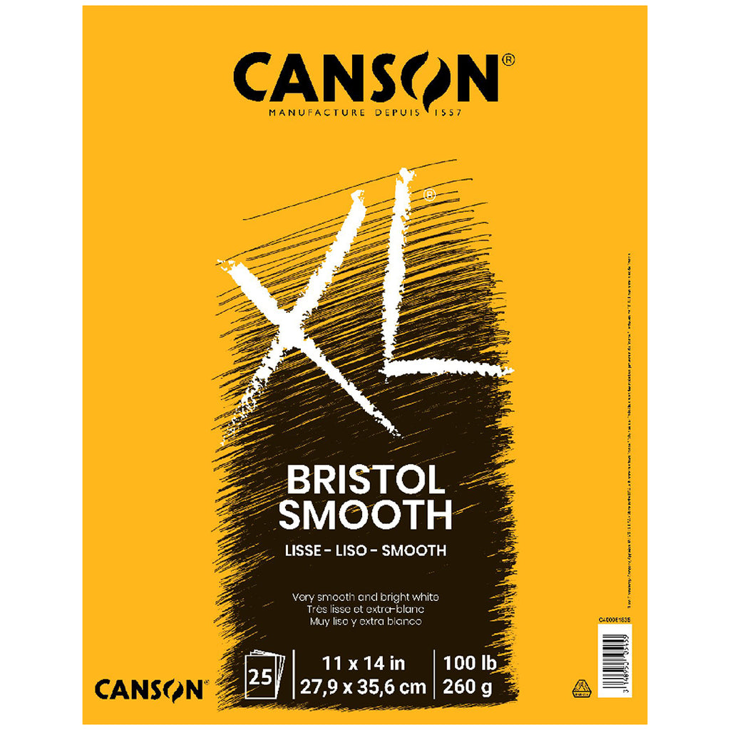 Canson - Papier Bristol XL lisse (100 lb)