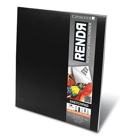 Crescent - RENDR Soft-Cover Sketch Pad, 9 x 12 – Art Shack
