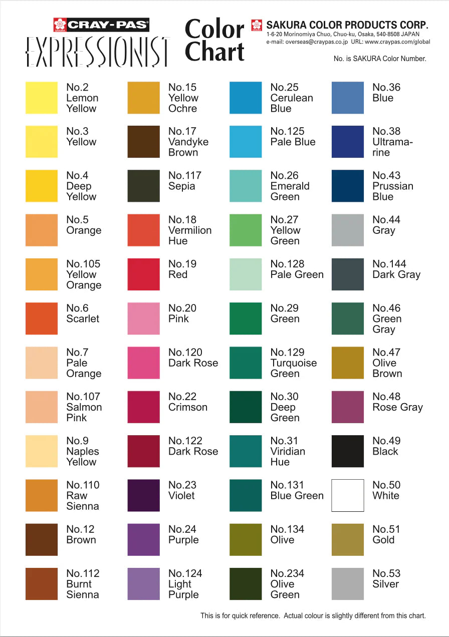 Cray-Pas - Expressionist Oil Pastels